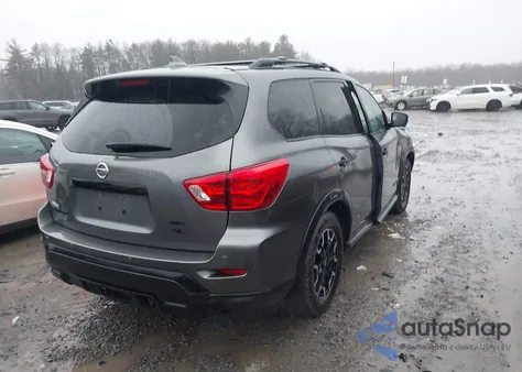 2019 Nissan Pathfinder Sl z USA, uszkodzony, nr VIN 5N1DR2MM1KC647424